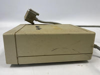 Vintage Apple 5.25" External Floppy Disk Drive A9M0107 IIe IIgs IIc Platinum