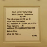 Digital Voice AT100 Corded Business Telephone Beige