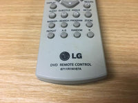 LG 6711R1N167A DVD Remote Control