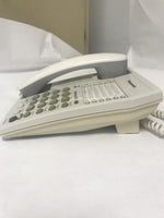 Panasonic KX-TS105W White Single Line Analog Desk Phone