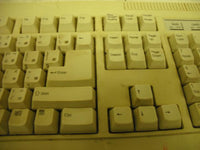 Mtek Monterey K208w Monterey Keyboard with Asian Language Keys 5-pin AT Vintage