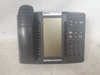 Lot of 8 Mitel 5320 IP Business Office Desktop Phone LCD Display Black No Cords