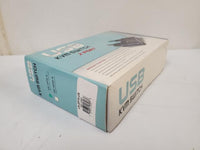NEW Unbranded UK-2PF0-A KVM Switch w/ Data Link