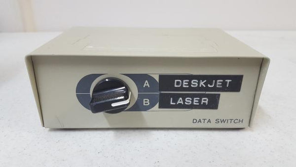 Vintage 1636514 Manual Data Switch 2 Position / Port DB-25