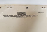 Vintage Motorola 68P81079E75-D System Manager Operating Manual 1996