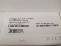 Lot of 3 Apple iPad MC769LL/A 16GB Wi-Fi Black USA BOX ONLY