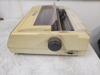 OKI Okidata Microline 393 Plus GE8283A 24 Pint Dot Matrix Printer No Levers
