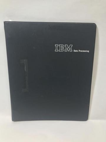 Vintage IBM Binder