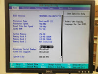 Vintage Gateway TBR 450 PIII Pentium III 450MHz 256MB Desktop Compmuter No HDD