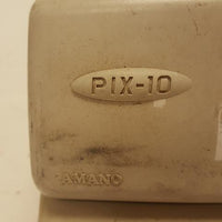 Vintage Aman PIX-10 Employee Time Clock Recorder
