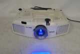 Epson H298A Powerlite Pro G5200W HDMI LCD Projector 202 Lamp Hours w/ Remote