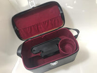 Vintage Camera Case - Brown Leather w/ Lens Holder and Removable Shelf