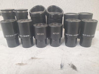 Lot of 6 Pair of Unbranded 10X Magnification Micrscope Eyepiece