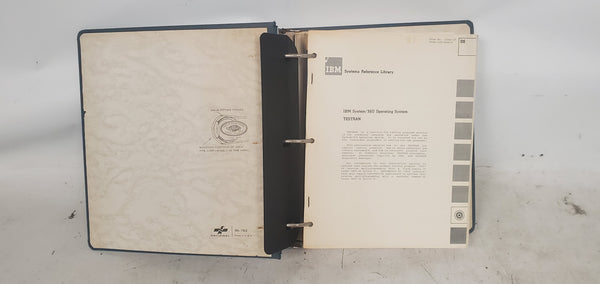 Vintage IBM Systems Reference Library Program Logic Manual 360 Binder