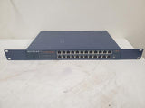 Netgear FS524 Fast Ethernet 24 Port 10/100Mbps Switch w/ Rackmount Ears