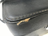 Vintage Camera Case - Brown Leather w/ Lens Holder and Removable Shelf