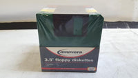 NEW Innovera IVR-92888 Double-sided 3.5" Floppy Diskettes Formatted 2HD 25 Pack