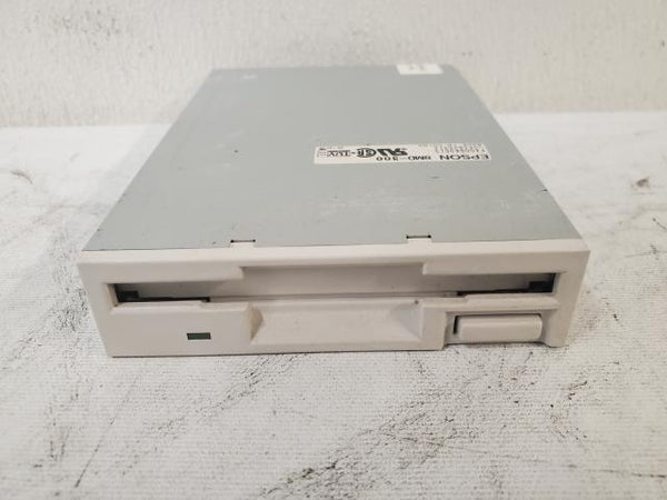 Vintage Epson SMD-300 F400849613 3.5" Floppy Disk Drive White Bezel