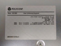 Polycom VSX 8000 With Mounting Brackets Video Conferencing System 2201-21400-201