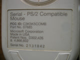 Microsoft PS/2 Mouse 2-Button Part no. 07685