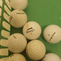 Lot Of 9 Assorted Brand Practice Golf balls