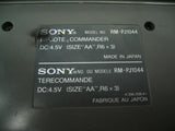 Sony RM-PJ1044 Projector Remote Control Unit