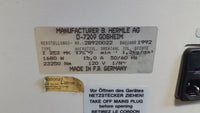 Hermle Labnet Z 252 MK D-7209 Gosheim 17000RPM Centrifuge As Is for Parts