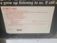 Vintage Packard Bell Force 386X Computer Box Only Halt & Catch Fire Prop HACF