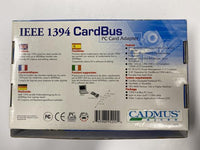 Cadmus Micro CB1394TE-N IEEE 1394 Cardbus PC Card Adapater
