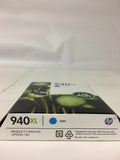 ORIGINAL HP OFFICEJET 940XL cyan ink cartridge GENUINE C4907AN NEW Exp 9/13
