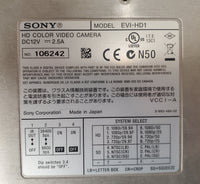 Sony EVI-HD1 HD Color Video Conference Camera