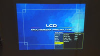 Hitachi CP-X345 Multimedia LCD Projector 206 Lamp Hours 2000 Lumens