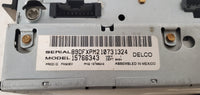 Delco Electronics 15766343 CDM Dashboard AM FM Radio Stereo Receiver Theftlock