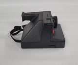 Vintage 1970's Polaroid Pronto! Land Camera with strap SX-70 Film & Flashbar