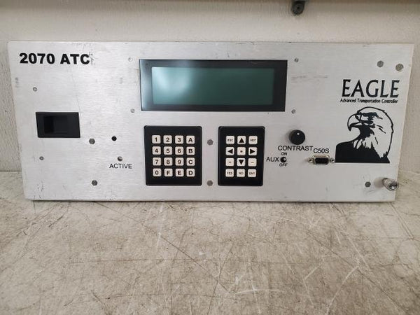 Eagle 2070 ATC Advanced Transportation Traffic Control System Face Plate Panel