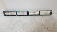 Leviton Gigamax Universal Cat5e 19" 24 Port Patch Panel