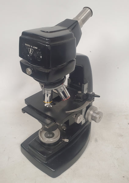 Bausch & Lomb Monocular Laboratory Microscope w/ 3 Objectives