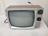 Vintage Lloyd L122 744A VHF UHF 11.5" CRT Television TV Monitor 1985