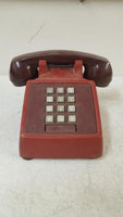 Vintage Bellsouth 2500DMG R83-11 Corded Desk Phone Red