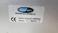 Gefen ex-tend-it 4x2 DVI Switch with DVI Detectives Remote and Adapter